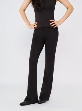 【啊双ASFO】享瘦let‘ s enjoy澳绒轻奢裸感微喇瑜伽裤