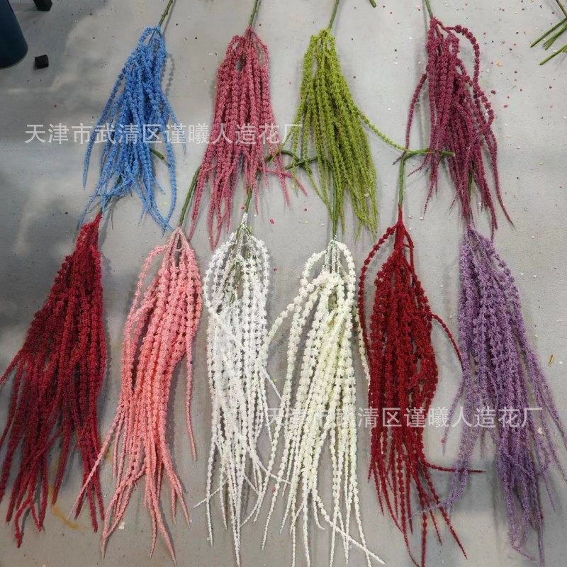 仿真花婚庆情人泪假花仿真吊米婚礼现场布置软装路引装饰手工