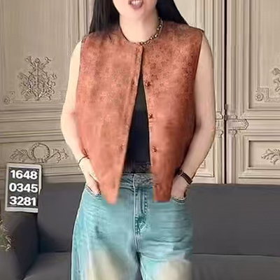 深圳南油＃2026春夏新款香港巴黎五区AK新中式风通勤显瘦气质马甲