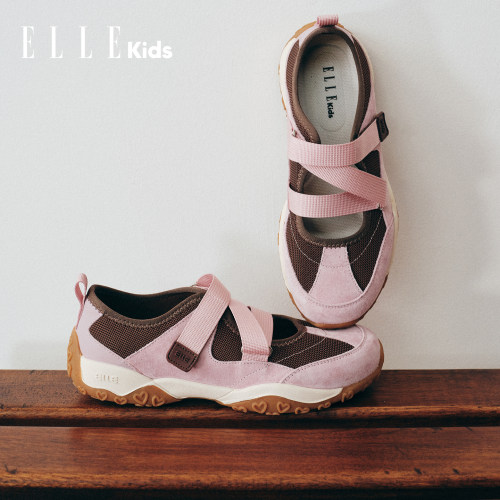 ELLEkids女童玛丽珍软底单鞋