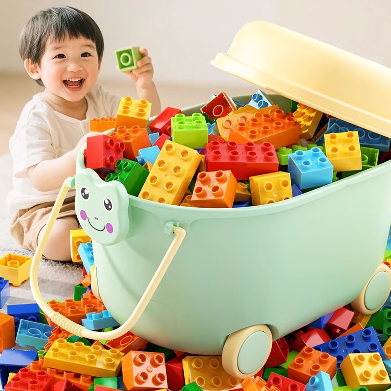 大颗粒积木儿童拼装玩具早知益智