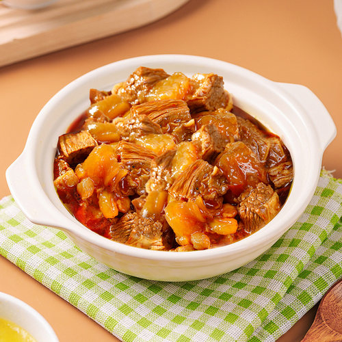 莫小小莫筋头巴脑牛肉筋火锅加热即食方便速食