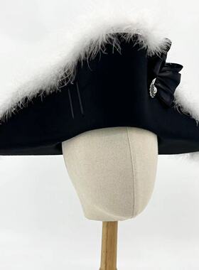 腓特烈大帝三角帽 普鲁士 德国18世纪三角帽复刻