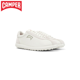 Camper看步女鞋Pelotas XLF时尚百搭休闲鞋通勤日常系带小白鞋
