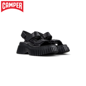 Pix BCN黑色厚底夏季 凉鞋 Camper看步女鞋 舒适日常透气休闲鞋
