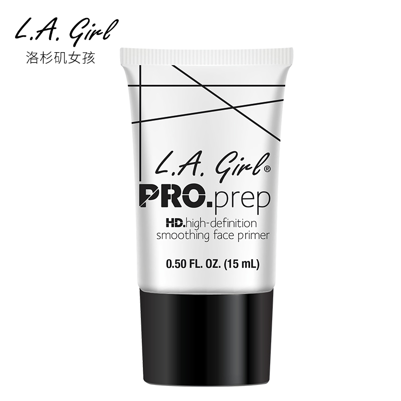 lagirl美国LA girl洛杉矶女孩Pro Prep Primer高清打底妆前乳15ml 彩妆/香水/美妆工具 隔离/妆前/素颜霜 原图主图