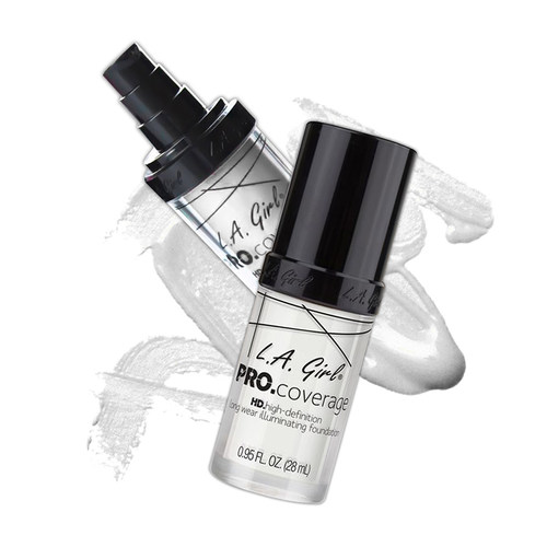 热卖包邮！LA girl/洛杉矶女孩 Pro.Coverage高清遮瑕粉底液爆款