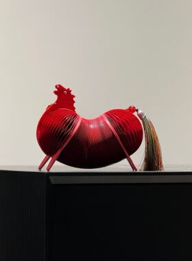 2026马年玄关桌面蜂窝吉祥摆件