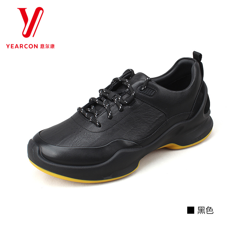 意尔康男鞋25秋季新休闲运动皮鞋