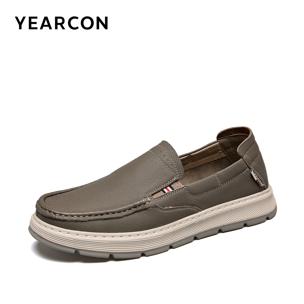 意尔康2025秋季男鞋休闲皮鞋