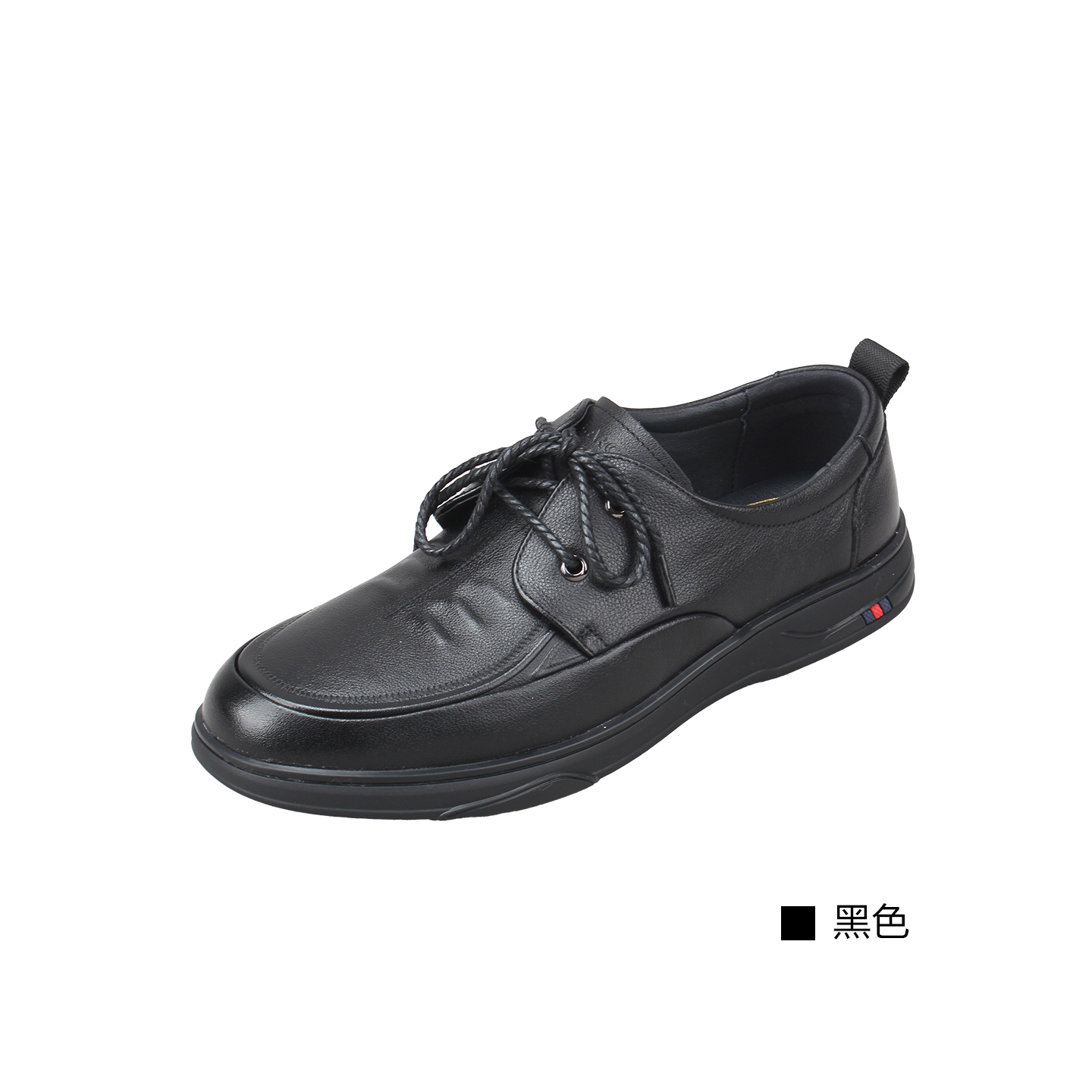 意尔康2026春款男士休闲皮鞋