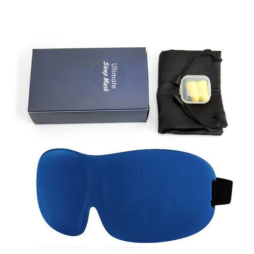3D Sleeping Mask Block Out Light Soft Padded Sleep Mask For