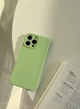 silicone phone case适用于iphone 14 pro max case苹果14/13/12/11promax液态硅胶手机壳cover