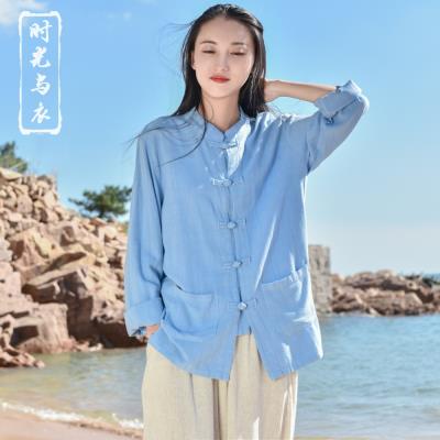 正品李子柒同款复古衣服盘扣开衫高端太极服棉麻唐装中国风男女款使用感如何?