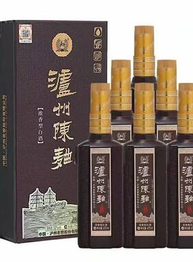 泸州酒陈曲窖之绵52度475ml整箱6瓶浓香型粮食白酒宴请送礼佳品