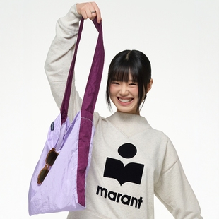 Moon户外大容量斜挎包超轻便携折叠环保购物手提袋 The Ticket