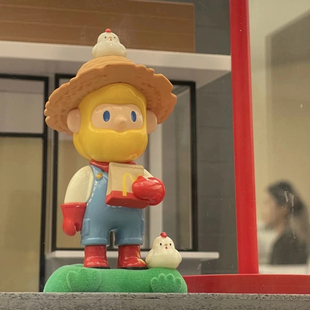 麦当劳联名FARMER BOB盲盒麦麦隐藏桌面盲盒摆件手办