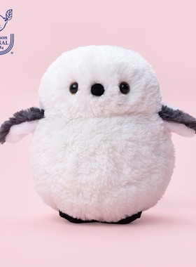 sunlemon银喉长尾山雀毛绒玩偶仿真公仔娃娃儿童玩具生日女生礼物