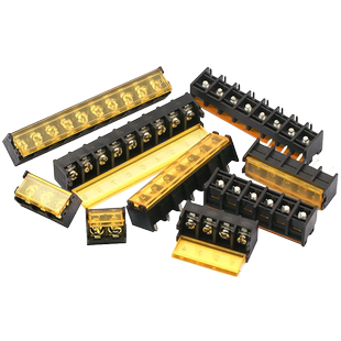 HB-9500 栅栏式接线端子带盖电源排  间距9.5MM HB-2/3/4/10/12P