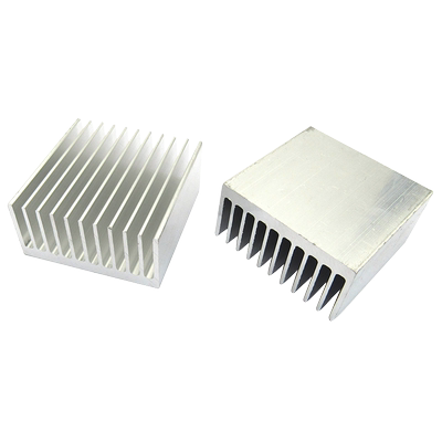 纯铝芯片散热片功放散热器40*40