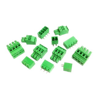 15EDGKA-3.81mm侧出线直立插拔头PCB接线端子直弯针2/4/6/10/16P