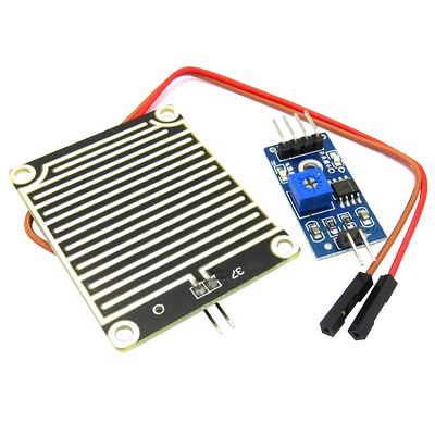 雨滴感应模块雨水传感器下雨感知