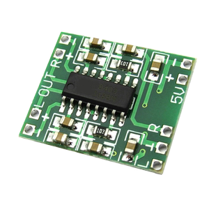微型数字功放板2*3W D类PAM8403功放模块diy 2.5～5V 可USB供电