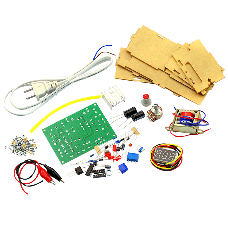 LM317可调稳压电源板套件电子DIY