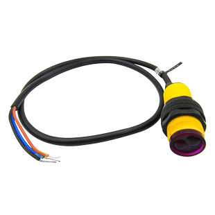 红外漫反射接近感应光电开关E18-D80NK 避障传感器模块NPN三线5V