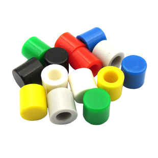 A56圆形方形6*6开关按键帽自锁无锁按键帽5.8 7*7 8*8 12X12X7.3