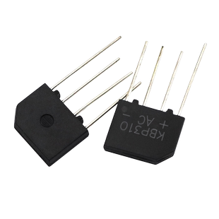 【TELESKY】KBP310 整流桥堆  扁桥 3A 1000V 整流器(5个)