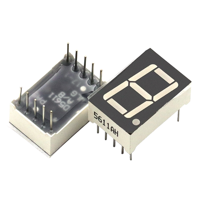0.56英寸红色高亮1位共阴数码管