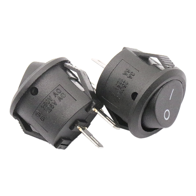 船型船形开关小型圆型开关KCD1