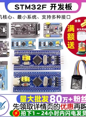 STM32F103C8T6 STM32开发板最小系统板单片机核心板 学习板实验板