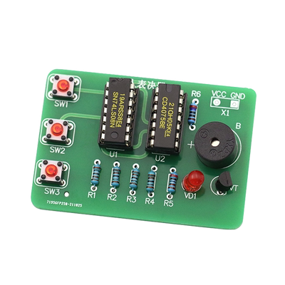 三人表决器焊接套件3人投票器