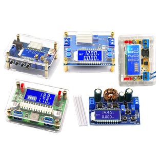 可调降压升压电源模块10A DC直流3A/5恒压恒流液晶屏电压电流双显