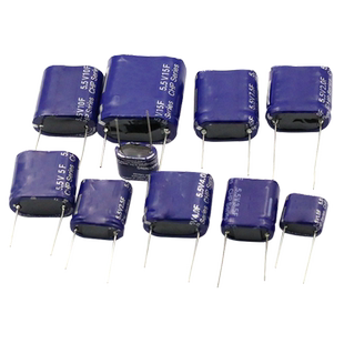 法拉电容 5.5V 0.5F/1/2/3.5/4/5/7.5/10/15F 双层电容器组合型