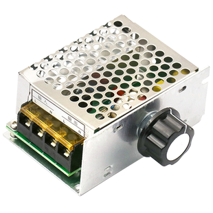 4000W可控硅大功率交流电机马达电子调压器模块调光调速调温220V