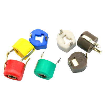 可调电容塑封6mm微调电容5P20P