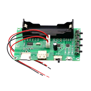 数字蓝牙功放板模块PAM8403板载锂电池唱戏机可充电双声道10W