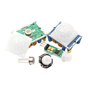 HC-SR501 RD-624人体红外感应电子模块传感器热释电探头感应开关