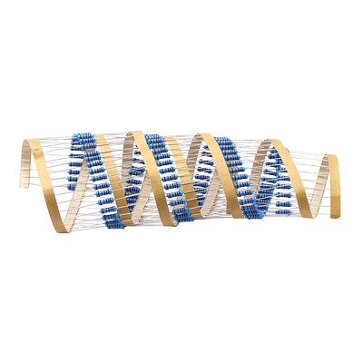 金属膜电阻1/2W1%五色环电阻器