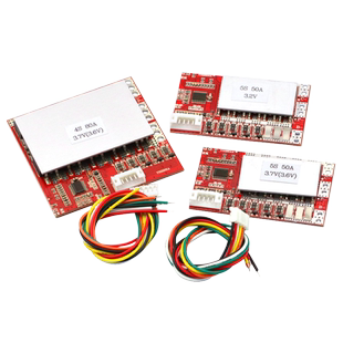 3串4串5串锂电池保护板电动工具逆变器50A 100A聚合物铁锂带均衡