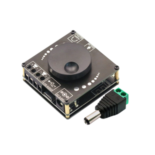 40W50WX2立体声蓝牙5.0数字功放板模块12V/24V2.0双声道音量调节