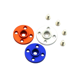 小圆盘25T标准舵机通用金属舵盘 机器人专用 MG995 MG996标配