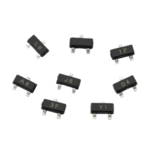 SS8050贴片三极管 BAS40 BC857B A1045 BAV70大电流 印字Y1 SOT23