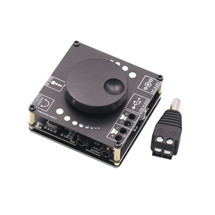 10W/15W/20W立体声蓝牙5.0功放板12V/24V大功率数字功放模块音量