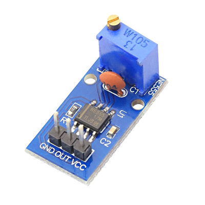 NE555频率可调脉冲发生器模块