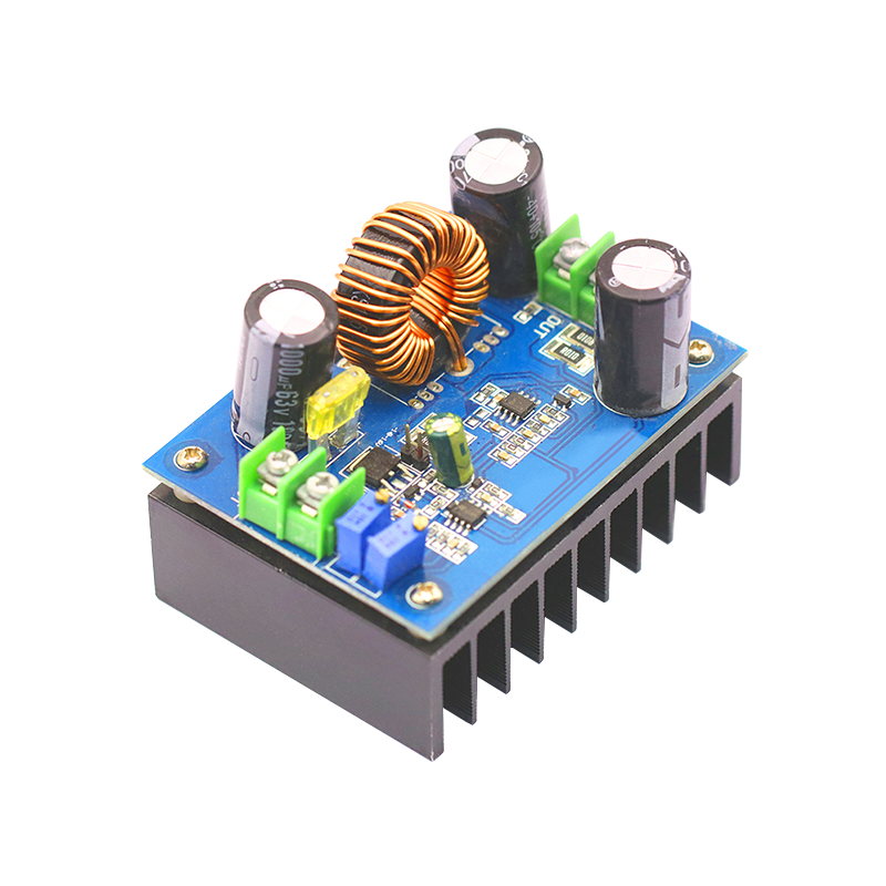 车载太阳能充电12-80V600WDCDC恒压恒流可调升压稳压电源模块板