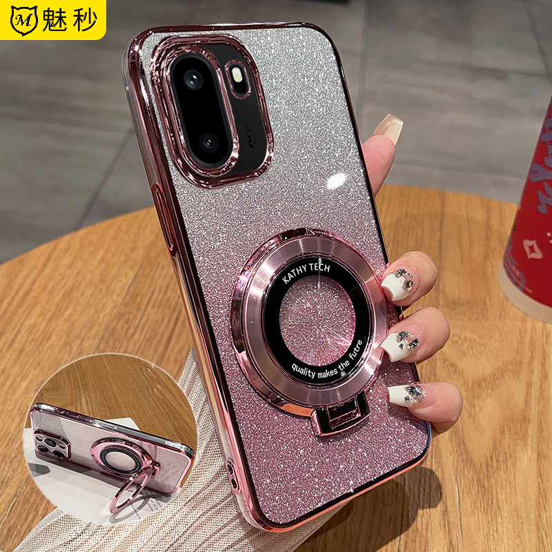 适用一加ace6软胶闪支架新防摔壳